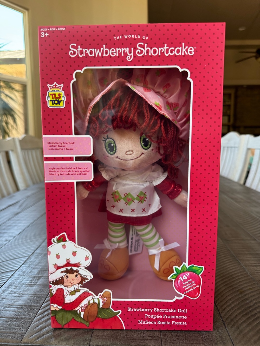 Strawberry Shortcake 14-inch Plush Doll - Strawberry Shortcake Rag Doll (NIB)